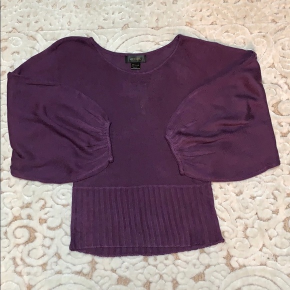 Bubble sleeve Knit Sweater - Picture 4 of 5